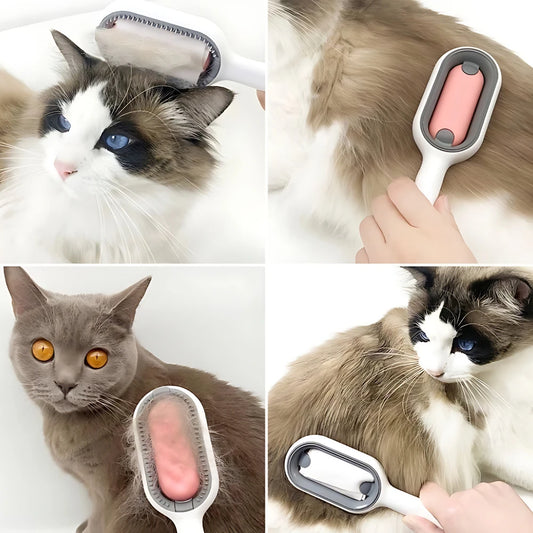 Escova Removedora de Pelos para Cães e Gatos