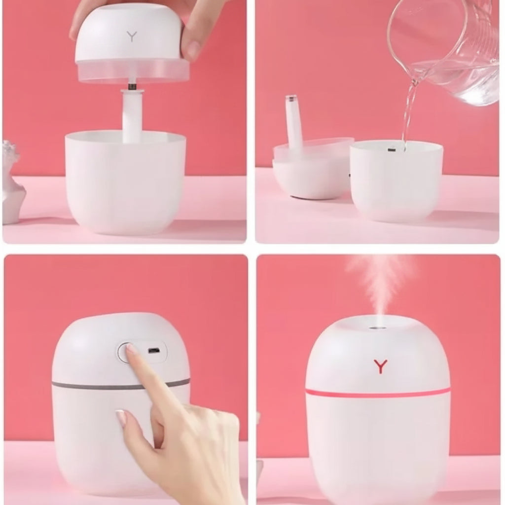 Mini Difusor Aromático USB