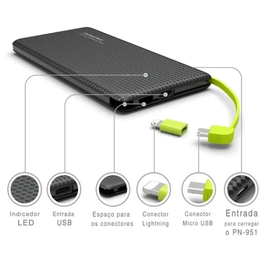 Carregador Portátil - Power Bank