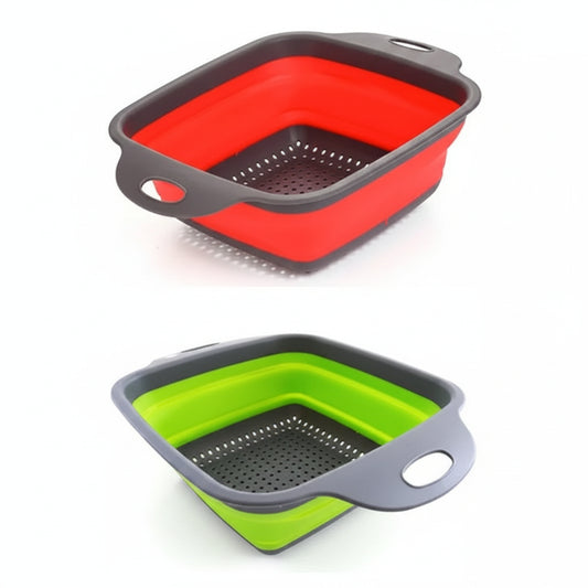 Escorredor Retrátil de Silicone Multiuso