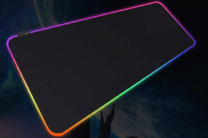 Mouse Pad Gamer RGB LED 80x30cm Grande
